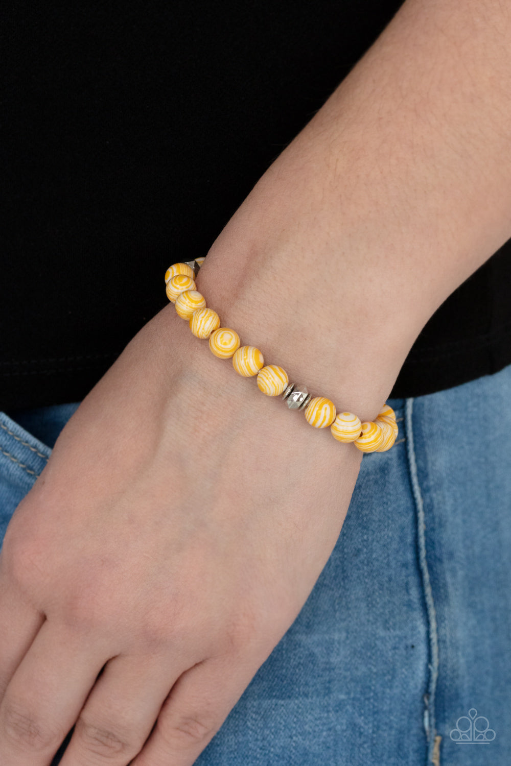 Paparazzi ♥ Awakened - Yellow ♥ Bracelet