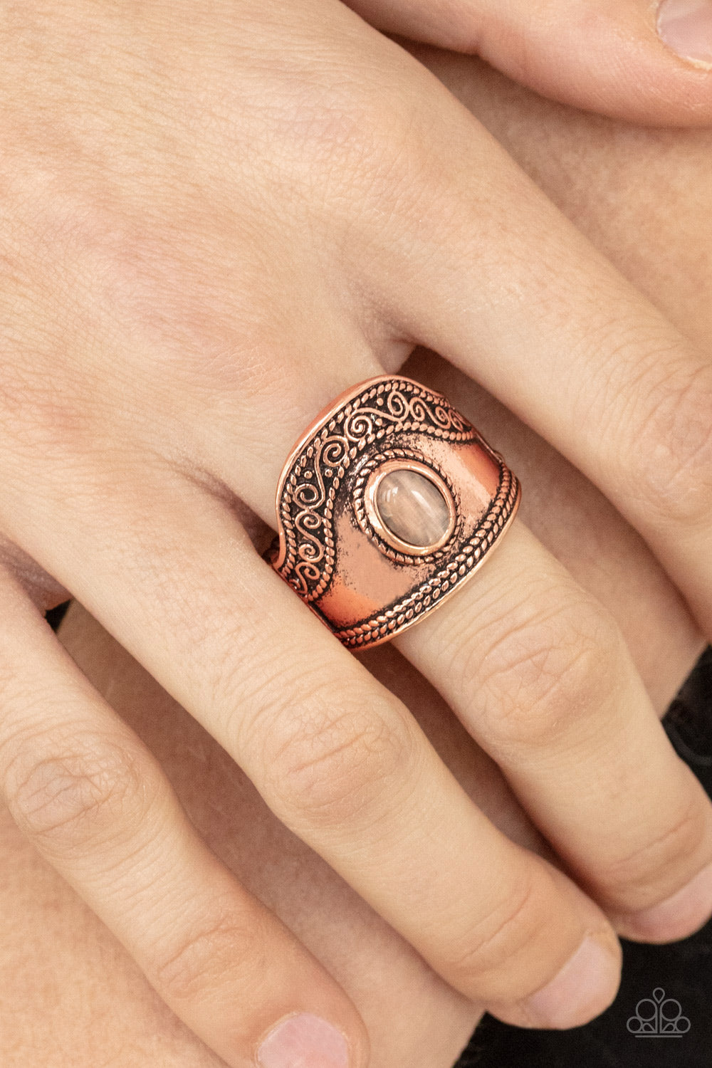 Paparazzi ♥ Dreamy Definition - Copper ♥ Ring