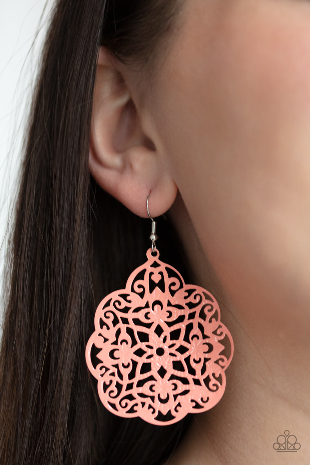 Paparazzi ♥ Mediterranean Eden - Orange ♥ Earrings