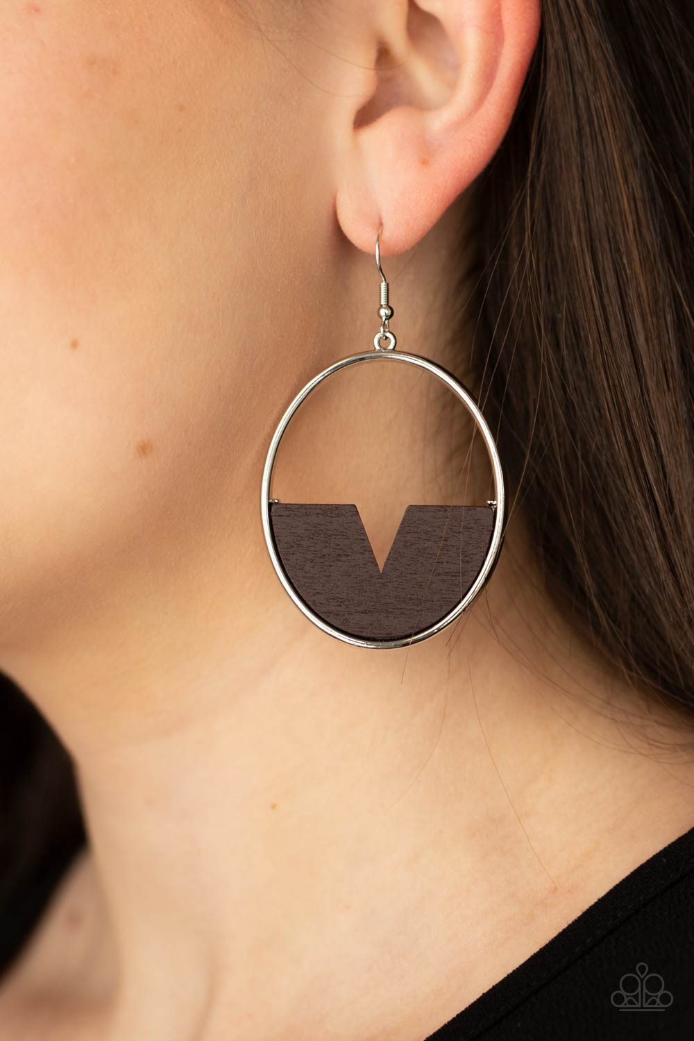 Paparazzi ♥ Island Breeze - Brown ♥ Earrings