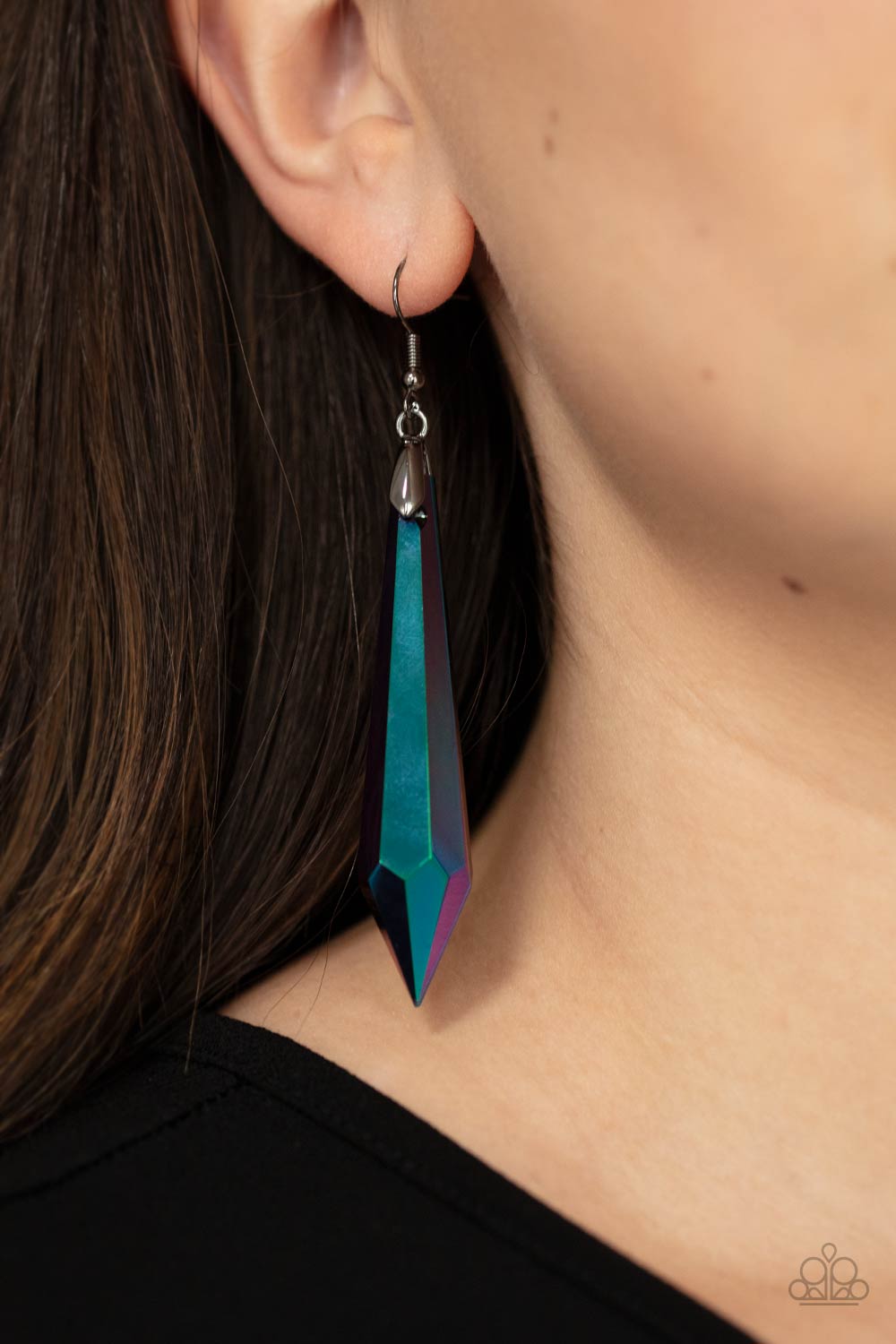 Paparazzi ♥ Sharp Dressed DIVA - Multi ♥ Earrings