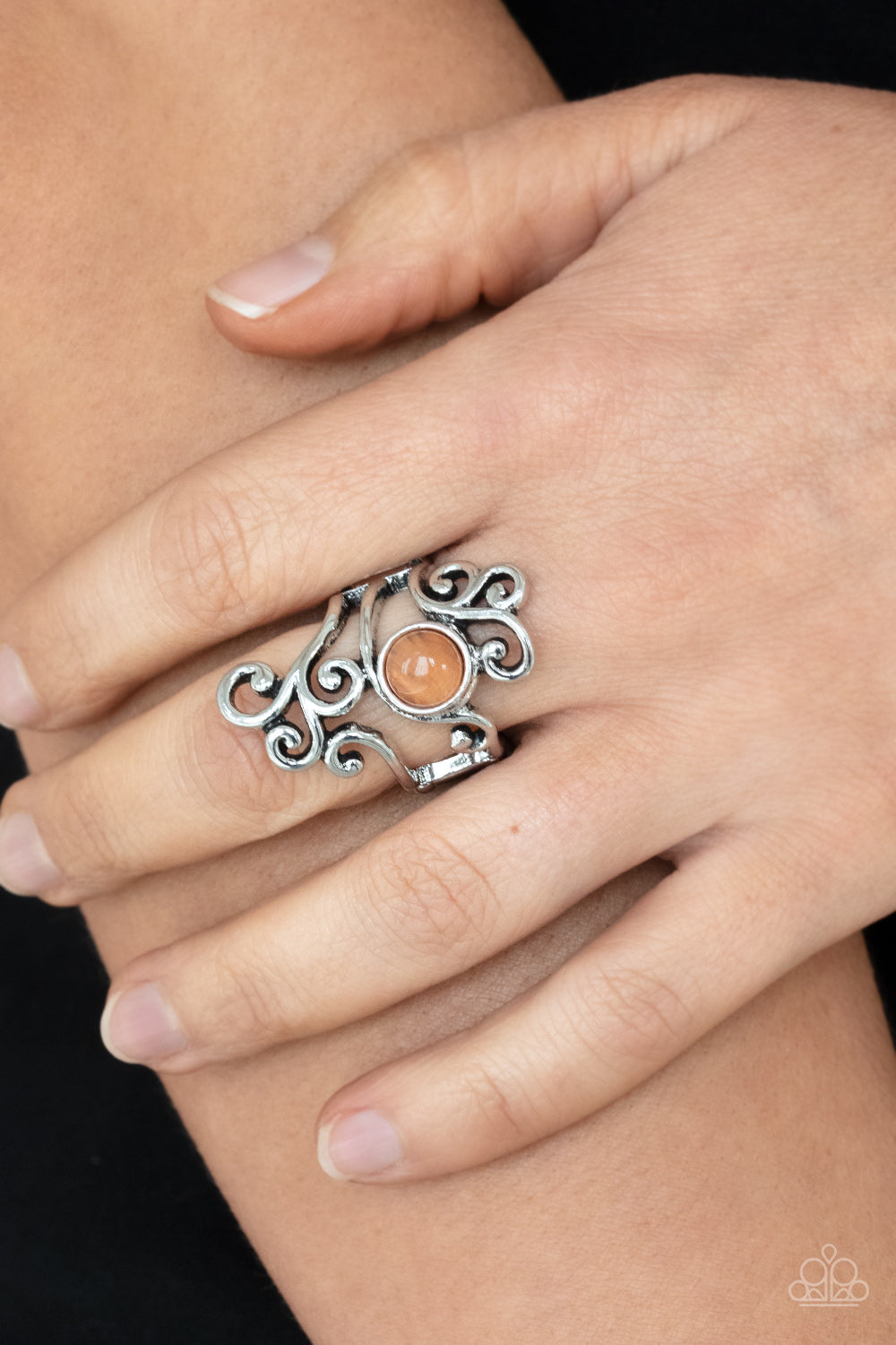 Paparazzi ♥ Glimmering Grapevines - Orange ♥ Ring