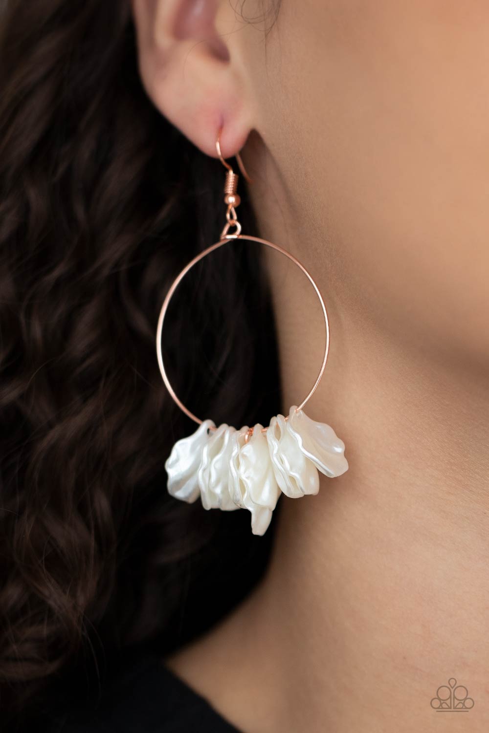 Paparazzi ♥ Sailboats and Seashells - Copper ♥ Earrings