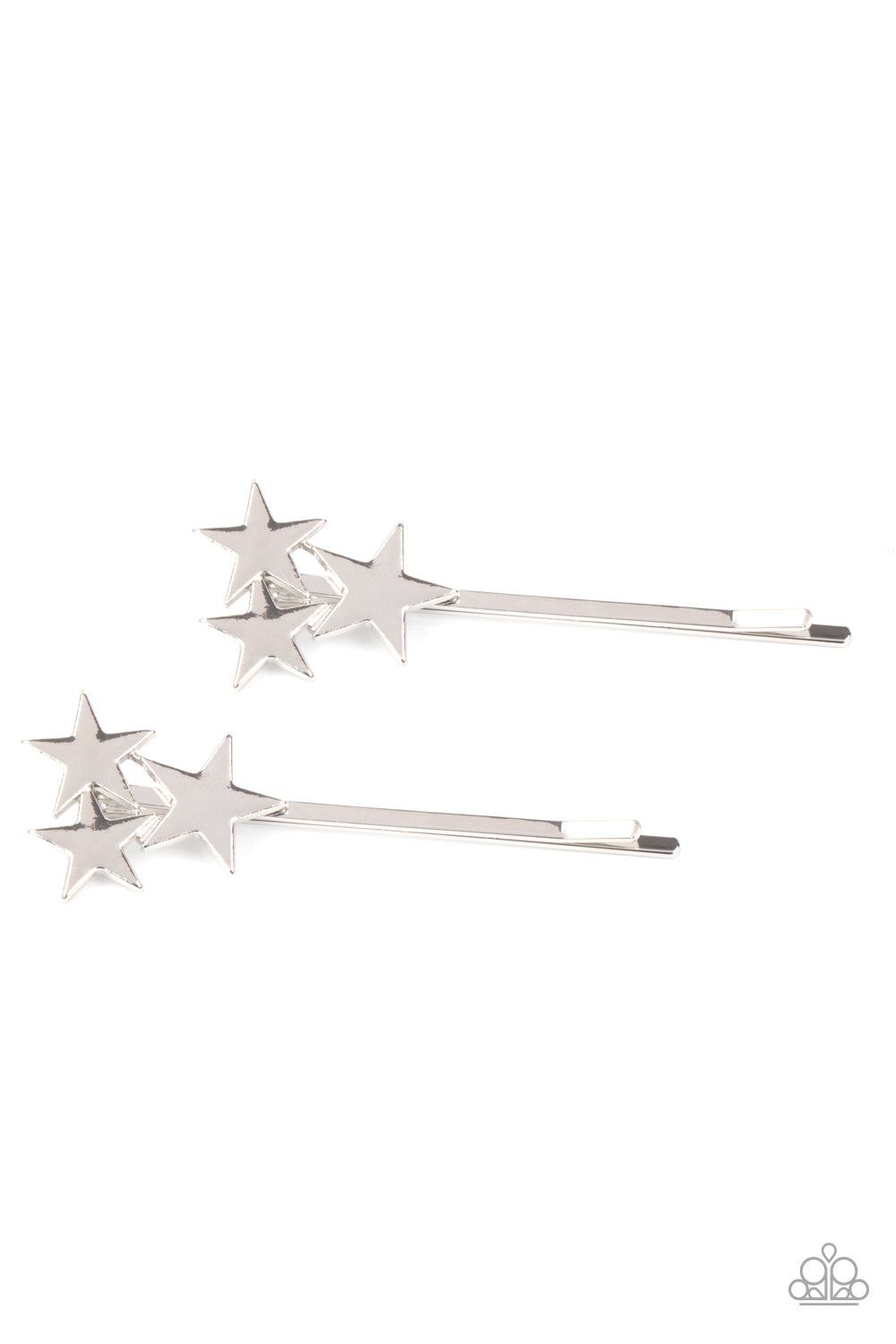 Paparazzi ♥ Suddenly Starstruck - Silver ♥ Hair Clip