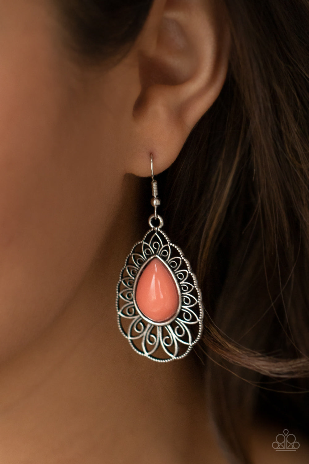 Paparazzi ♥ Dream STAYCATION - Orange ♥ Earrings