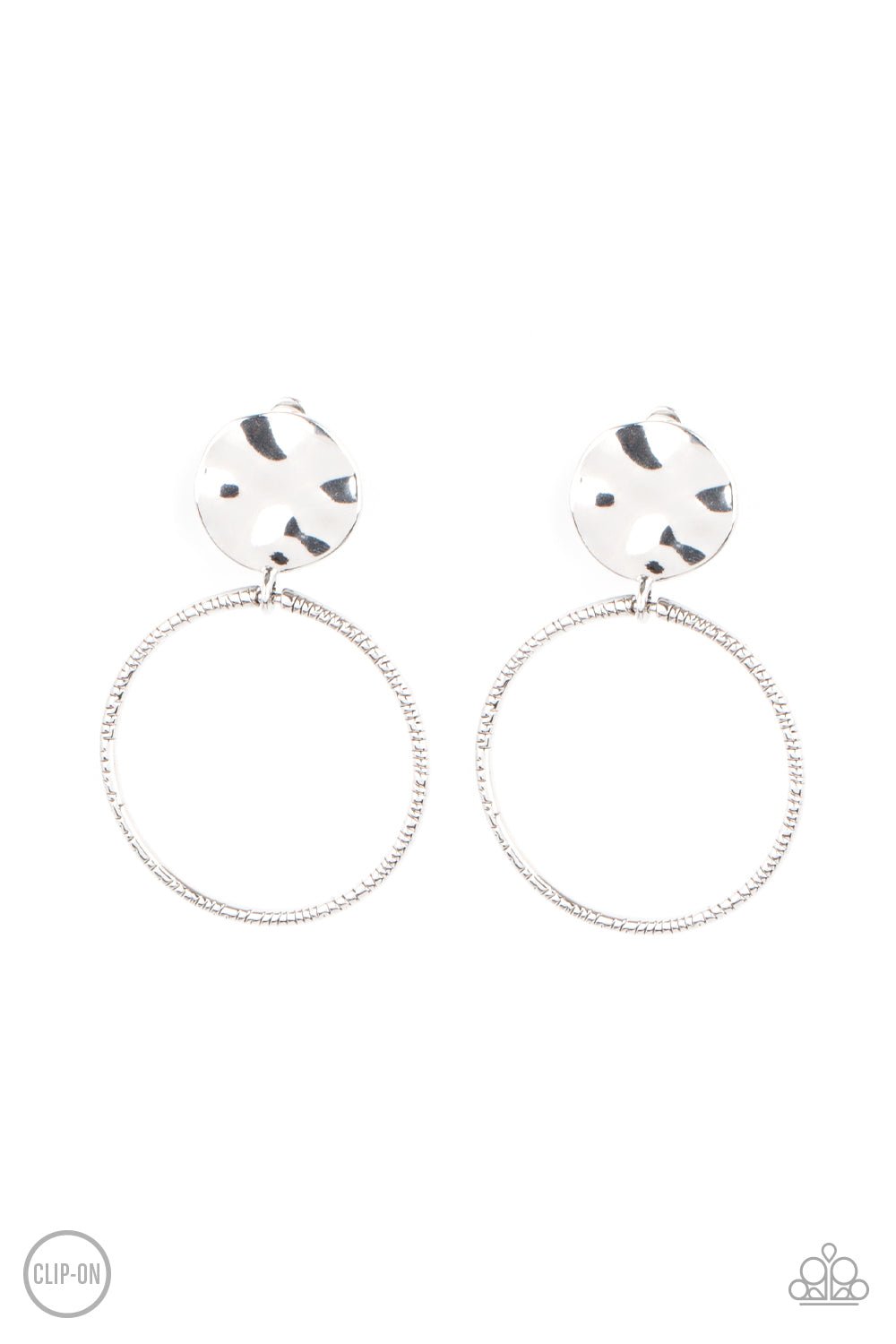 ✨ESSENTIAL SILVER V HOOPS ✨L V STYLE