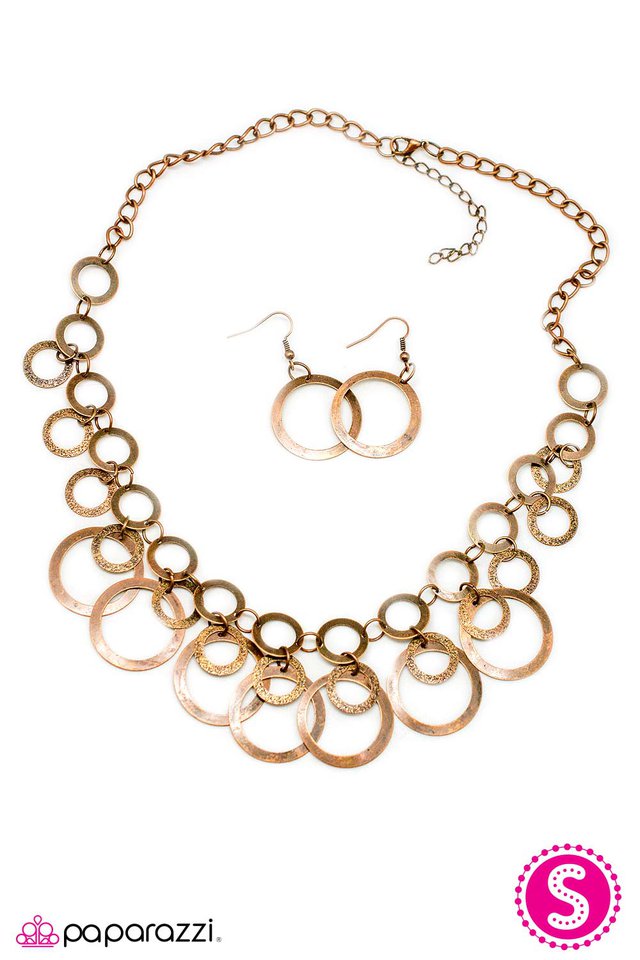 Paparazzi ♥ Gangnam Style - Copper ♥ Necklace