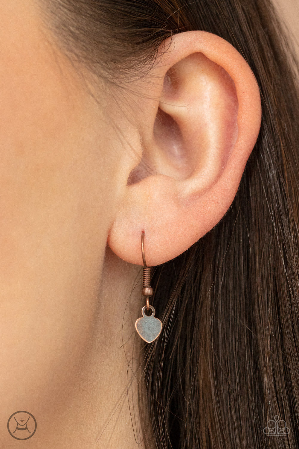 Paparazzi ♥ Casual Crush - Copper ♥ Necklace