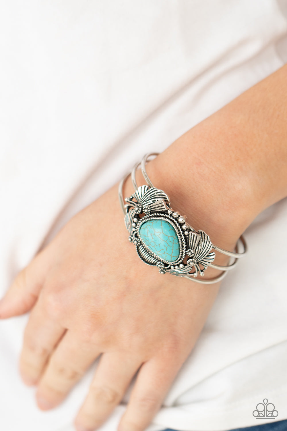Paparazzi ♥ Western Wonderland - Blue ♥ Bracelet