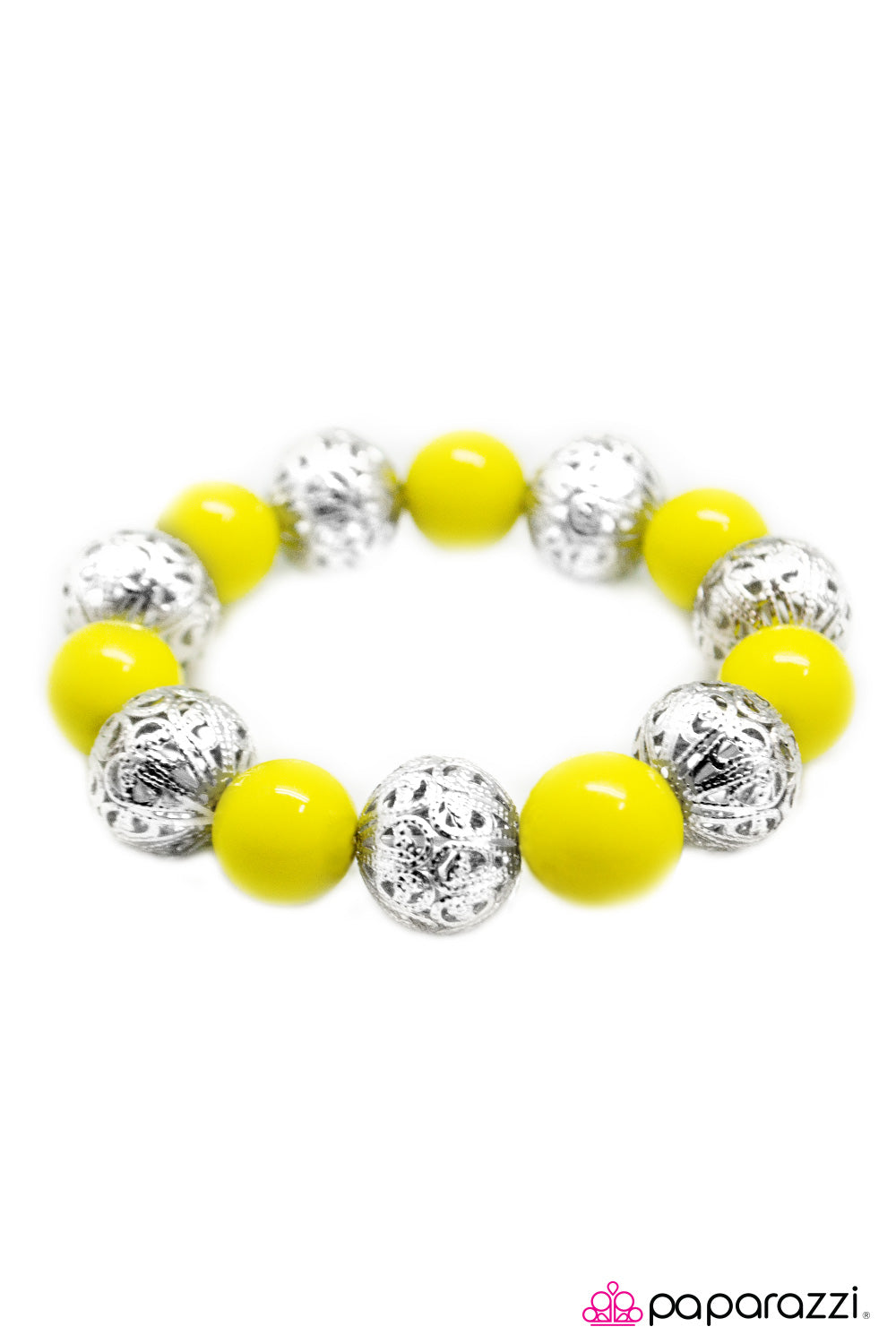Paparazzi ♥ Drops Of Jupiter - Yellow ♥ Bracelet