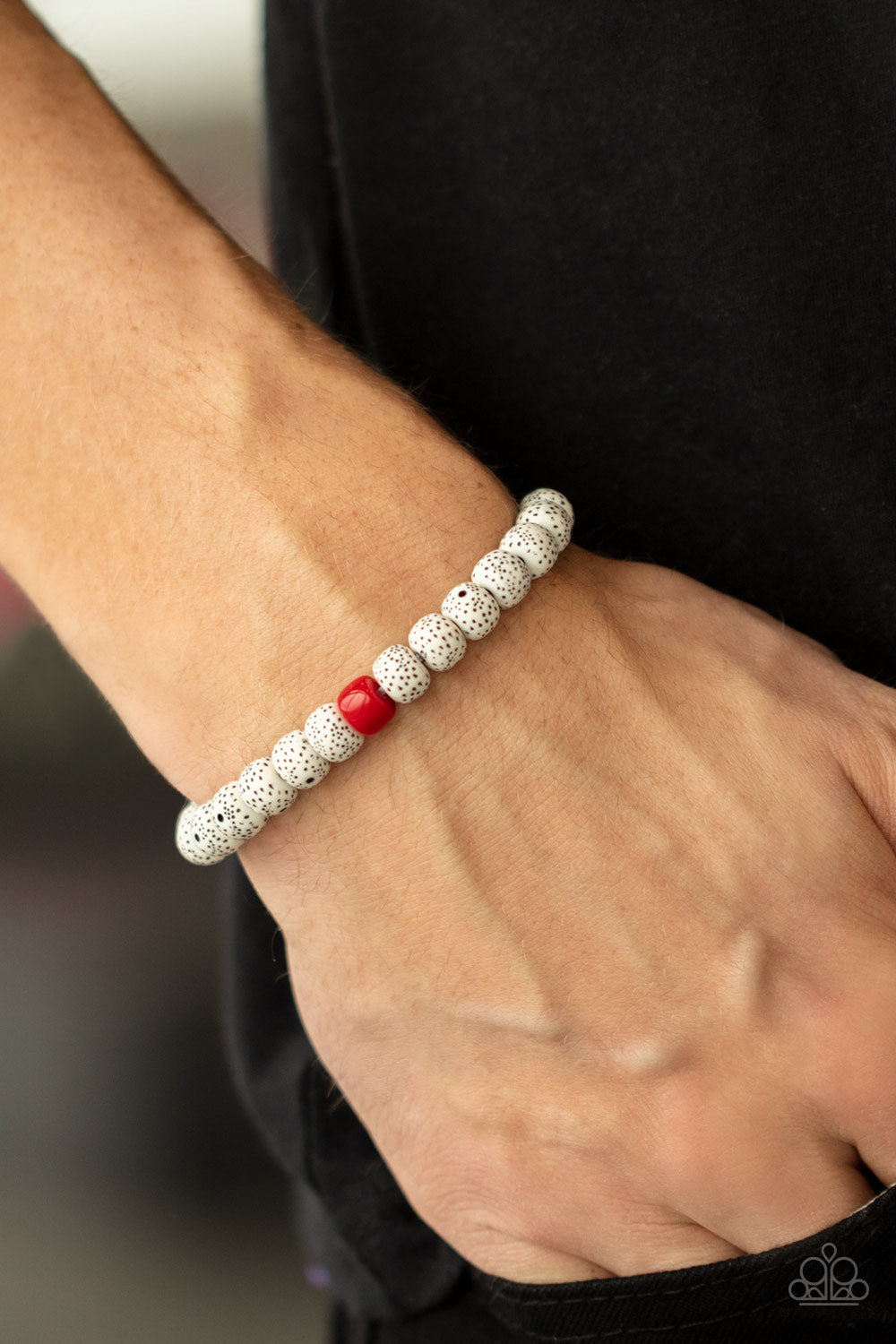 Paparazzi ♥ ZEN Second Rule - Red ♥ Bracelet