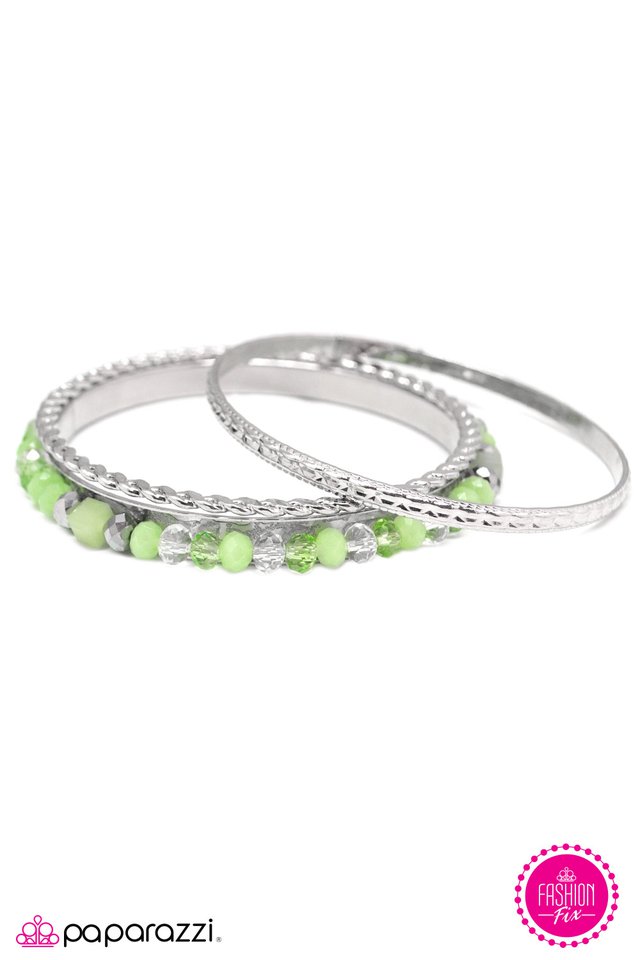 Paparazzi ♥ I Can See Clearly Now - Green ♥ Bracelet