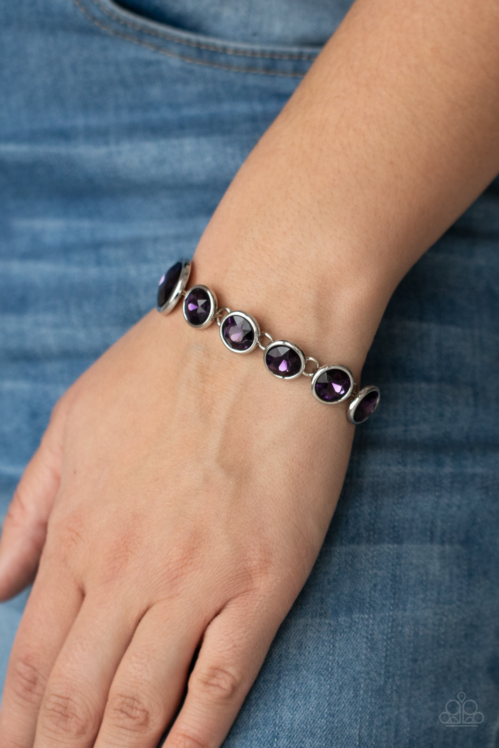 Paparazzi ♥ Lustrous Luminosity - Purple ♥ Bracelet