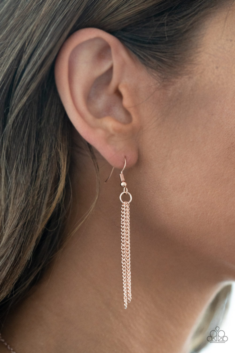 Paparazzi ♥ Floral Embrace - Rose Gold ♥ Necklace