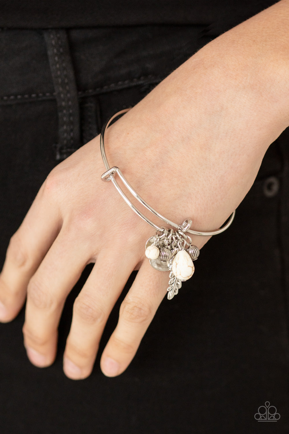 Paparazzi ♥ Root and RANCH - White ♥ Bracelet