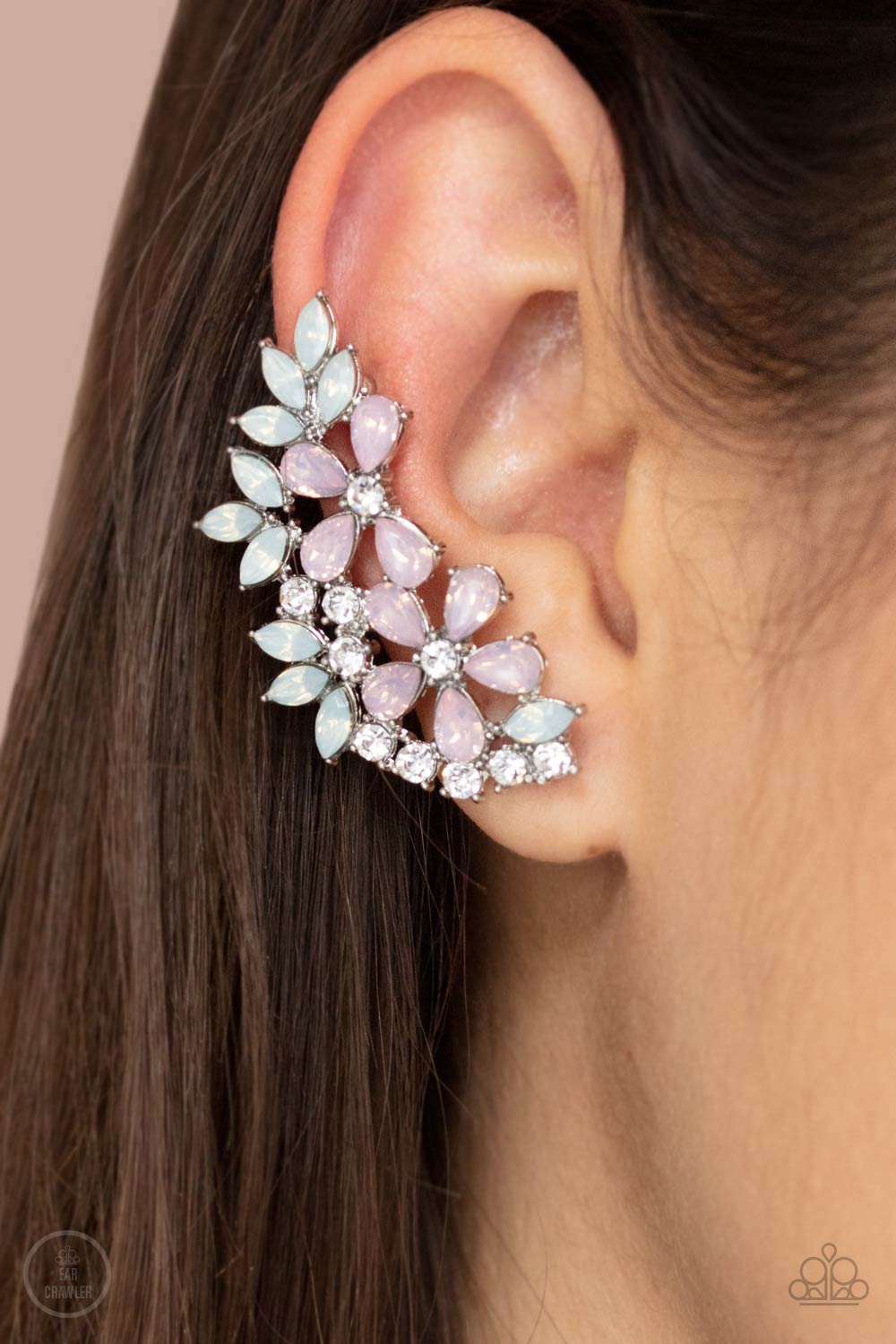 Paparazzi ♥ Garden Party Powerhouse - Pink ♥ Post Earrings