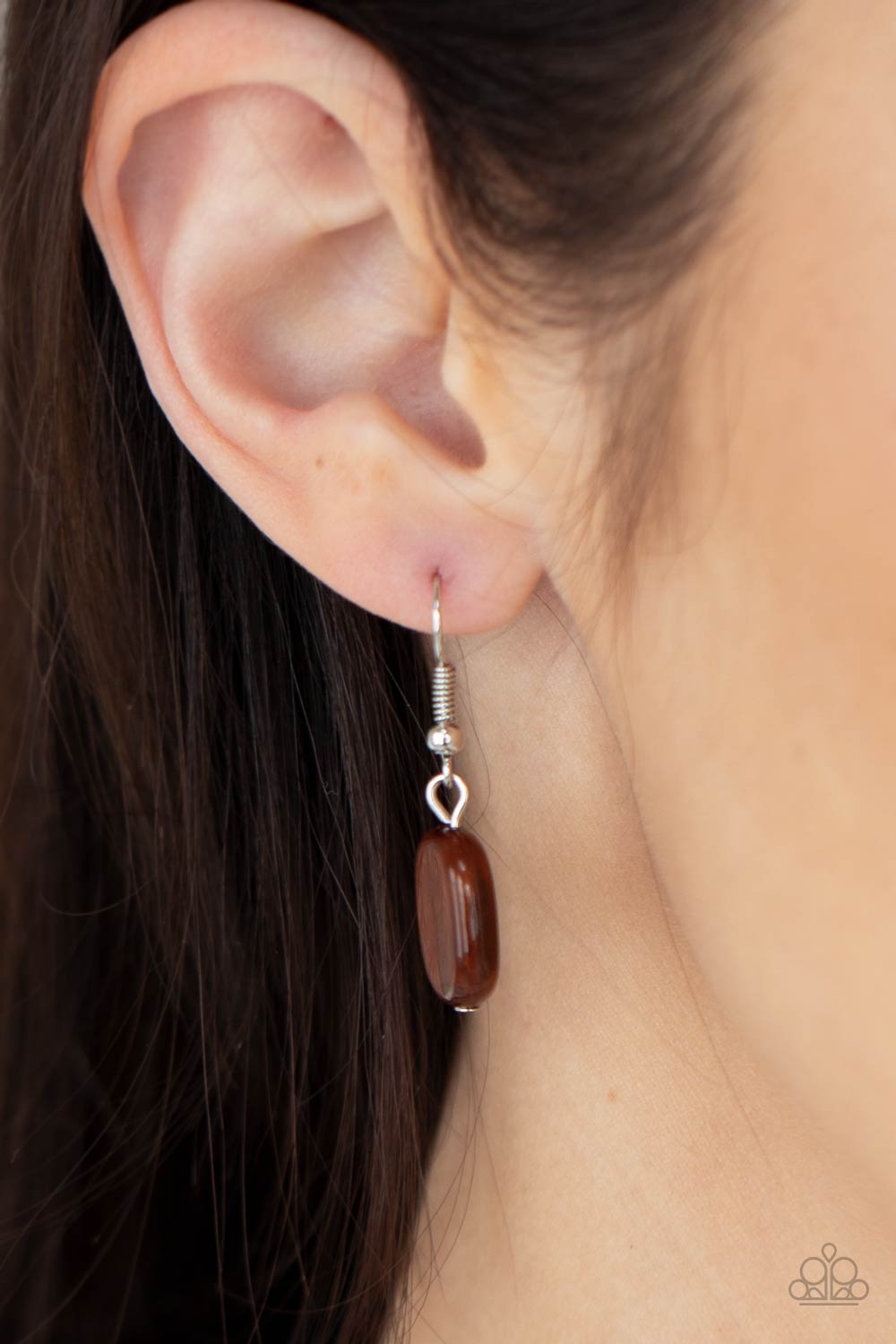 Paparazzi ♥ Cobble Creeks - Brown ♥ Necklace