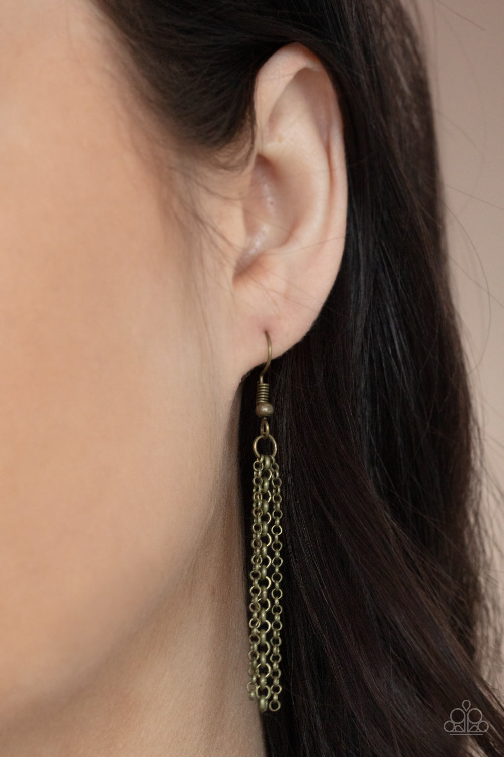 Paparazzi ♥ Palm Promenade - Brass ♥ Necklace