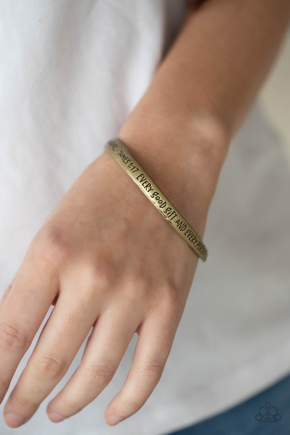 Paparazzi ♥ Perfect Present - Brass ♥ Bracelet