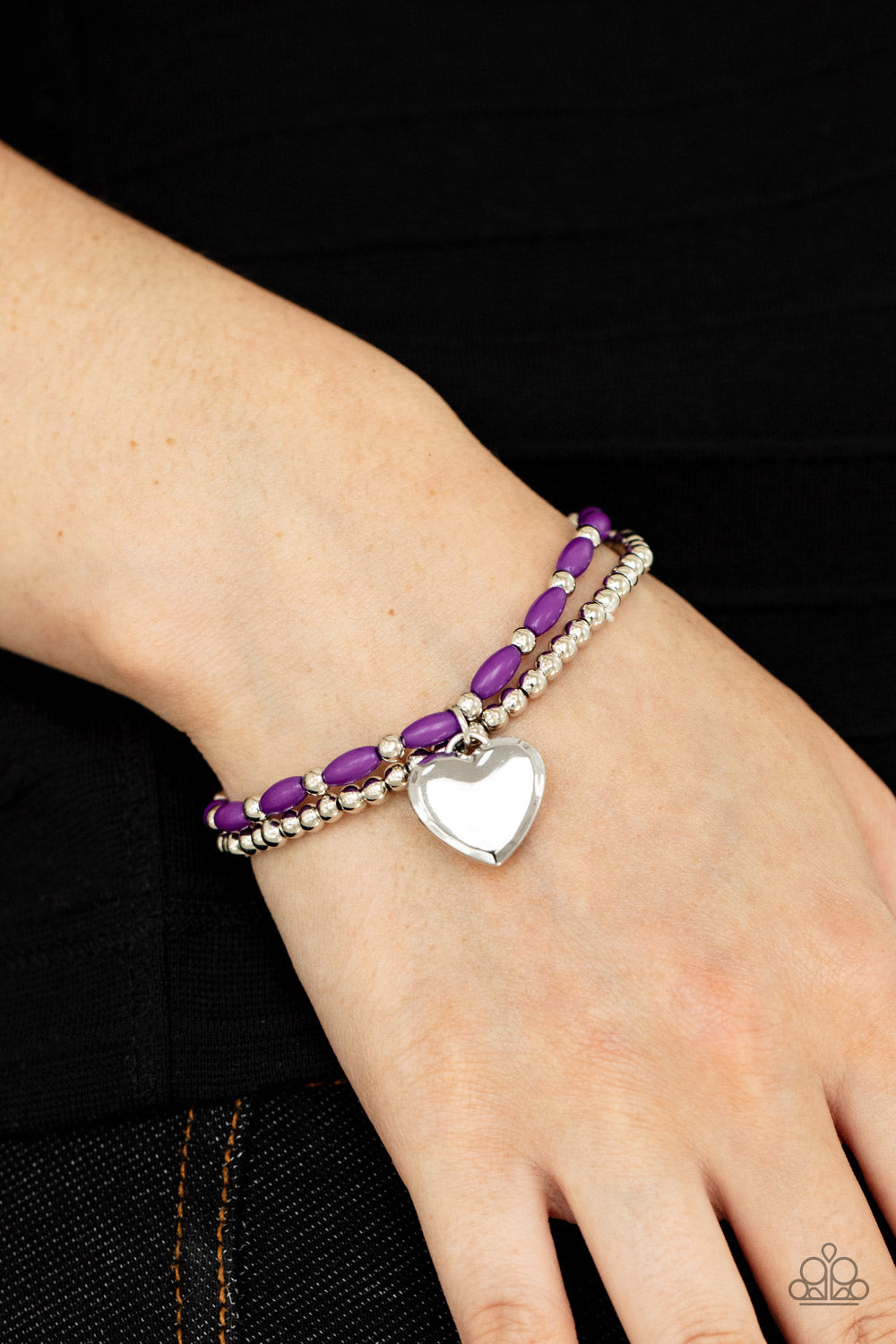 Paparazzi ♥ Candy Gram - Purple ♥ Bracelet
