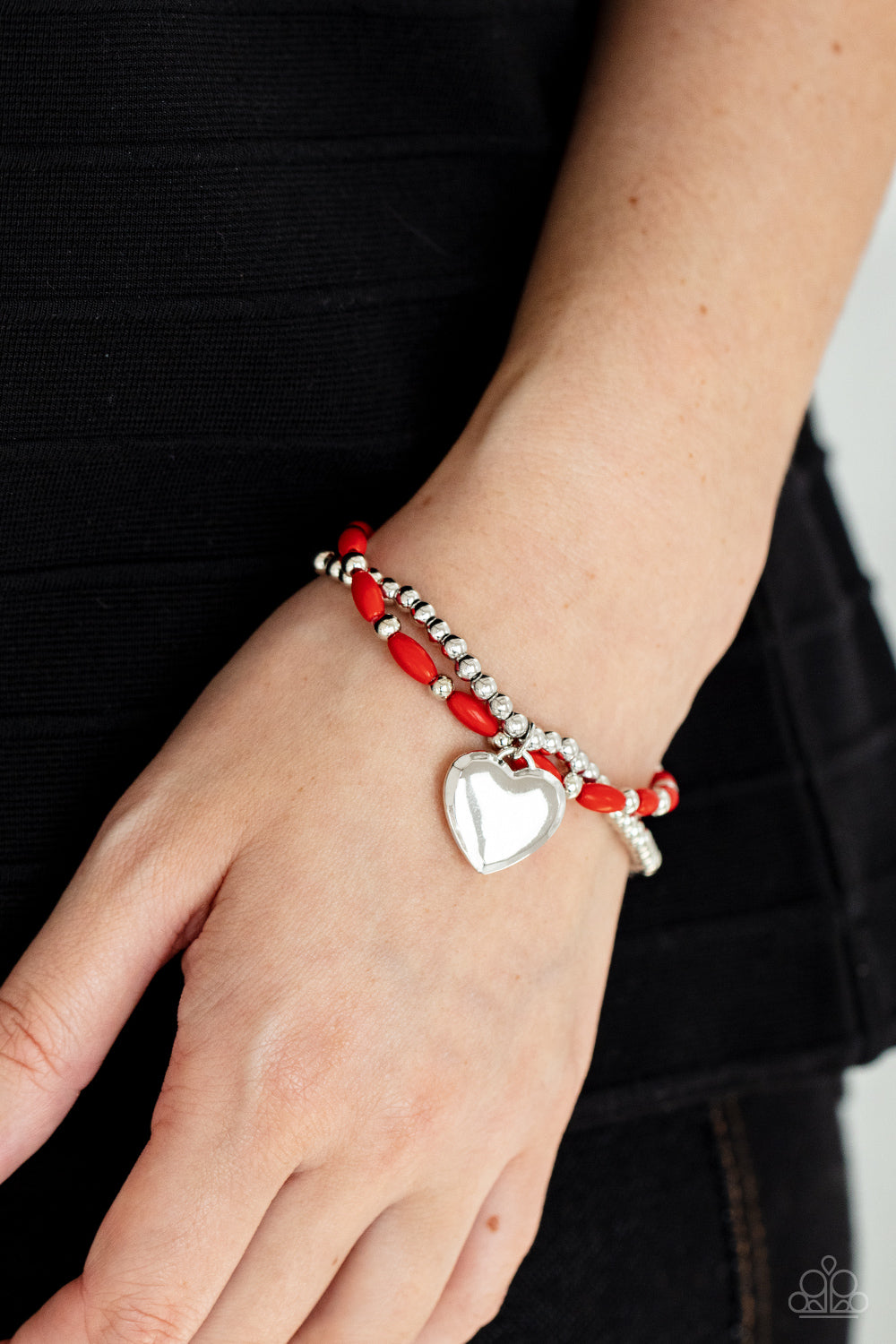 Paparazzi ♥ Candy Gram - Red ♥ Bracelet