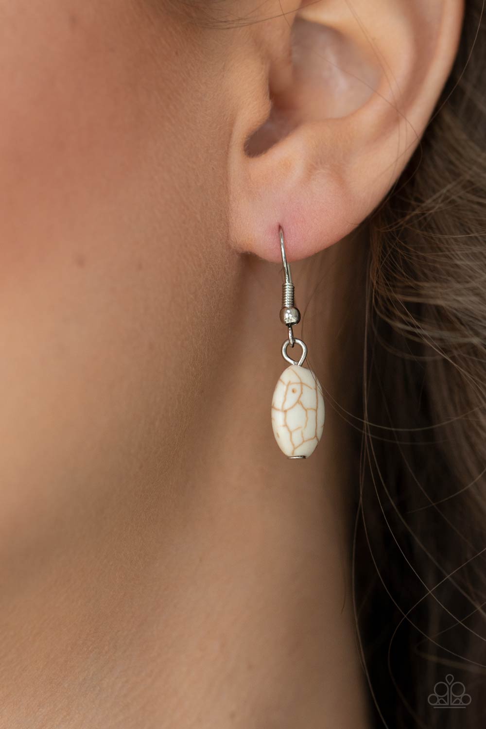 Paparazzi ♥ Luck Of The West - White ♥ Necklace