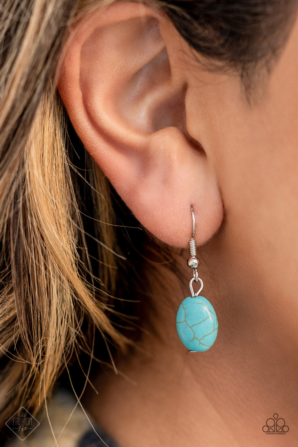 Paparazzi ♥ Luck Of The West - Blue ♥ Necklace