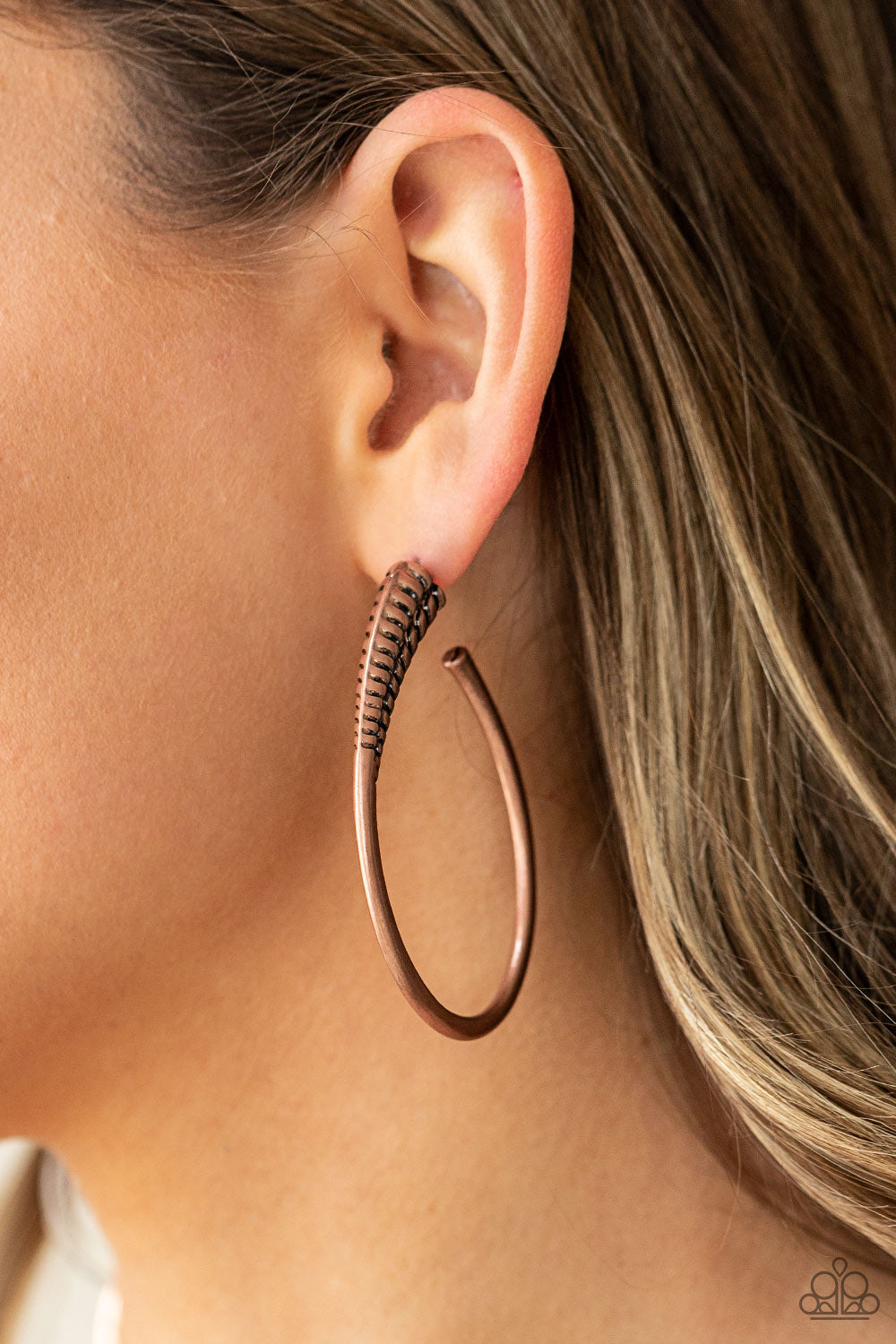 Paparazzi ♥ Fully Loaded - Copper ♥ Earrings