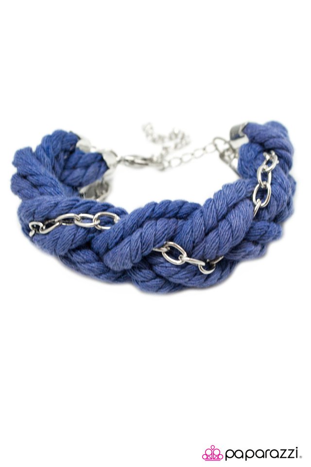 Paparazzi ♥ Helter Skelter - Blue ♥ Bracelet