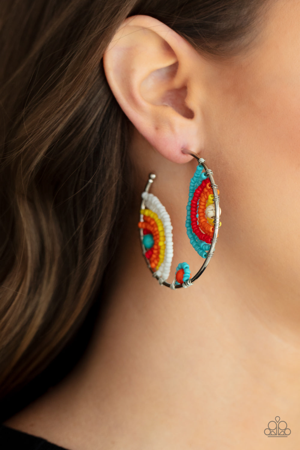 Paparazzi ♥ Rainbow Horizons - Multi ♥ Earrings