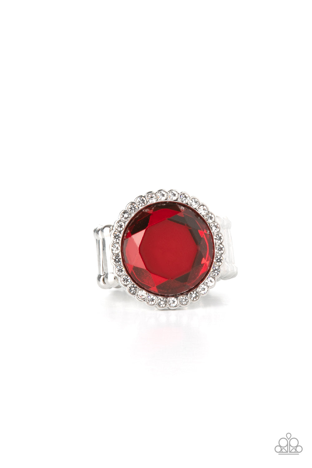 Paparazzi ♥ Crown Culture - Red ♥ Ring