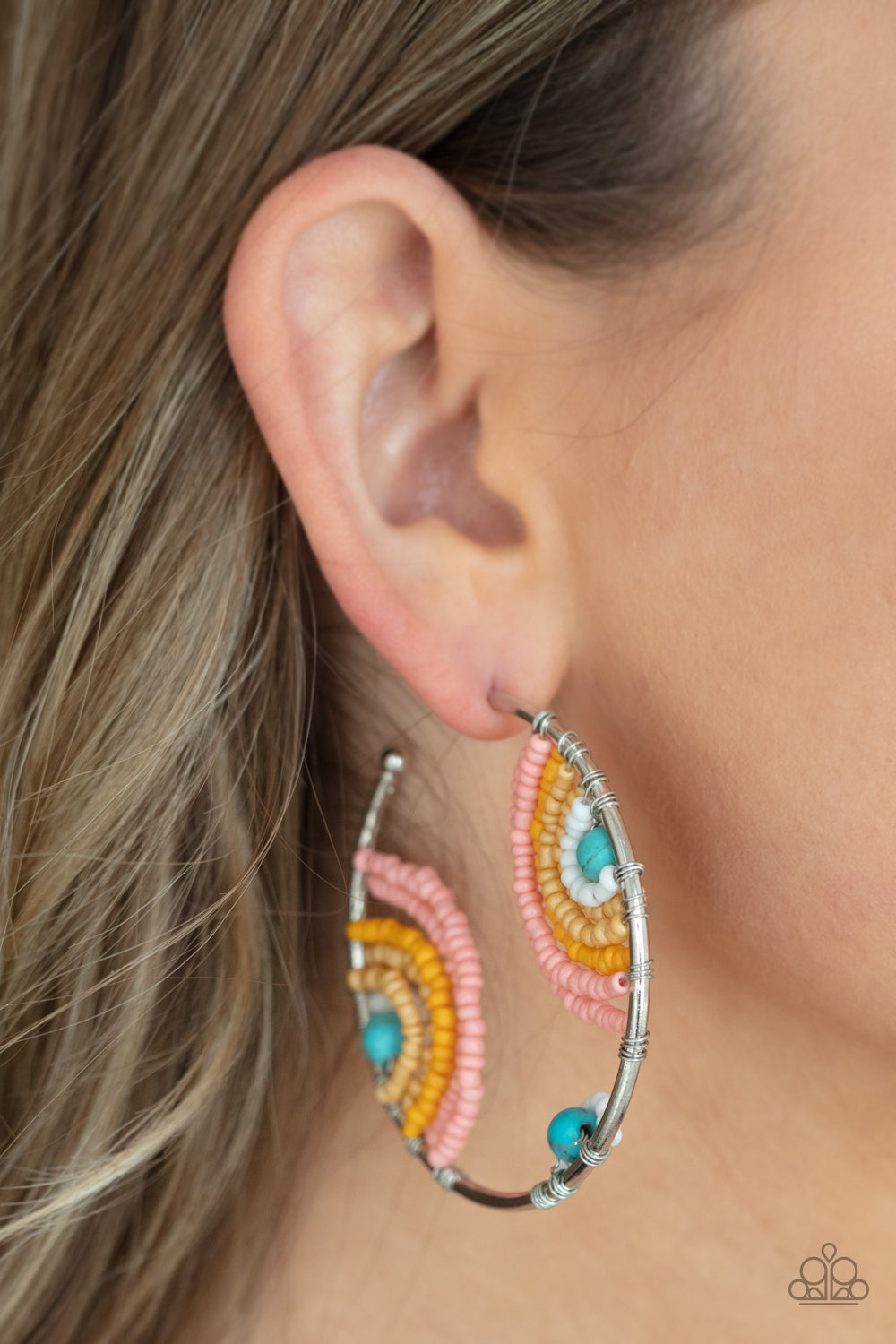 Paparazzi ♥ Rainbow Horizons - Multi ♥ Earrings
