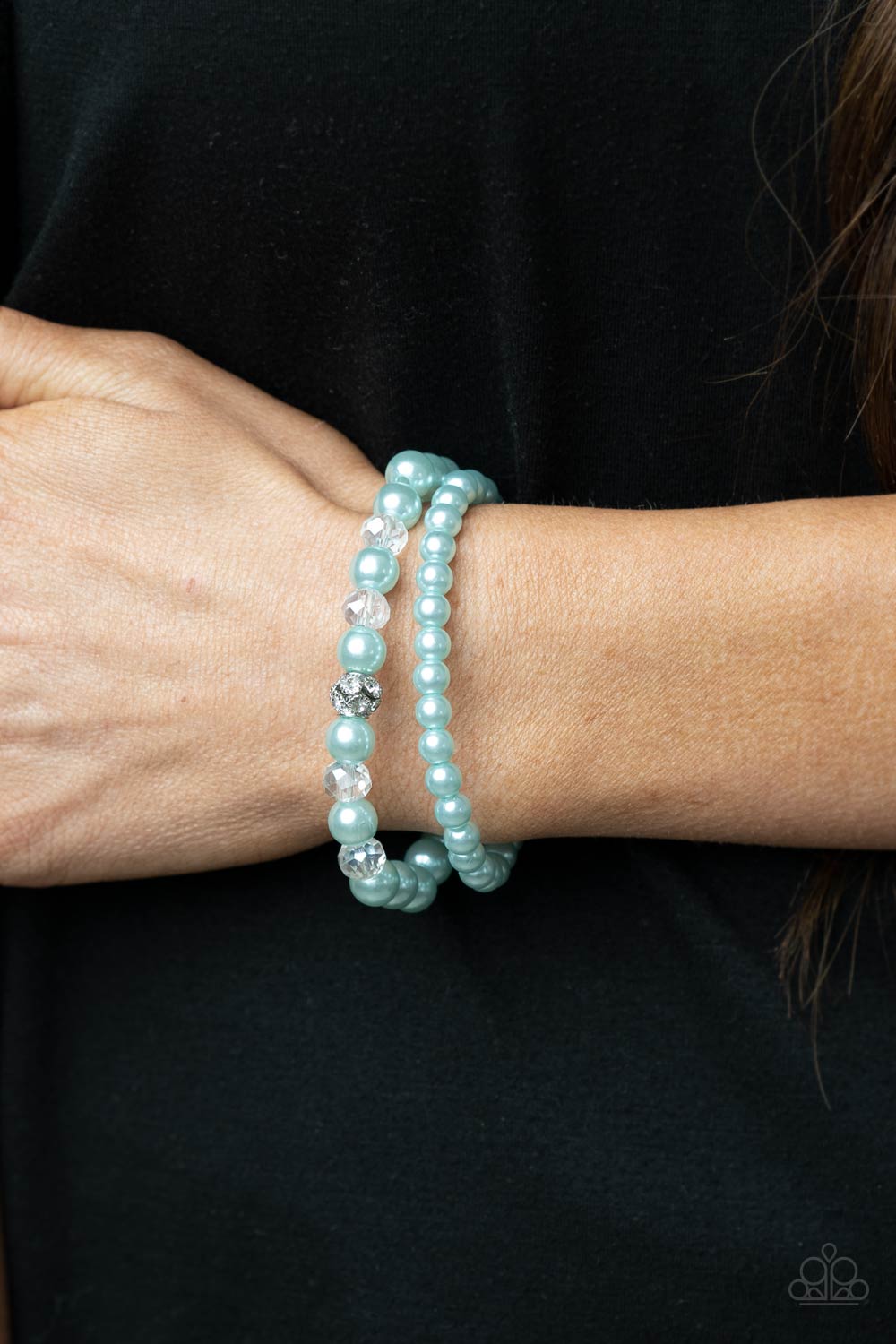 Paparazzi ♥ Cotton Candy Dreams - Blue ♥ Bracelet