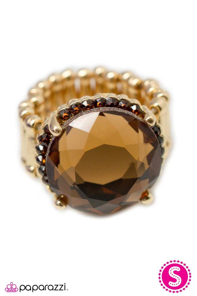Paparazzi ♥ Love and Chocolate - Brown ♥ Ring
