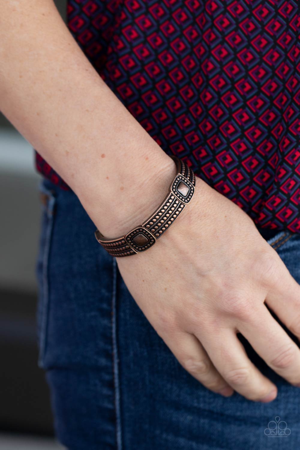 Paparazzi ♥ Rustic Redux - Copper ♥ Bracelet