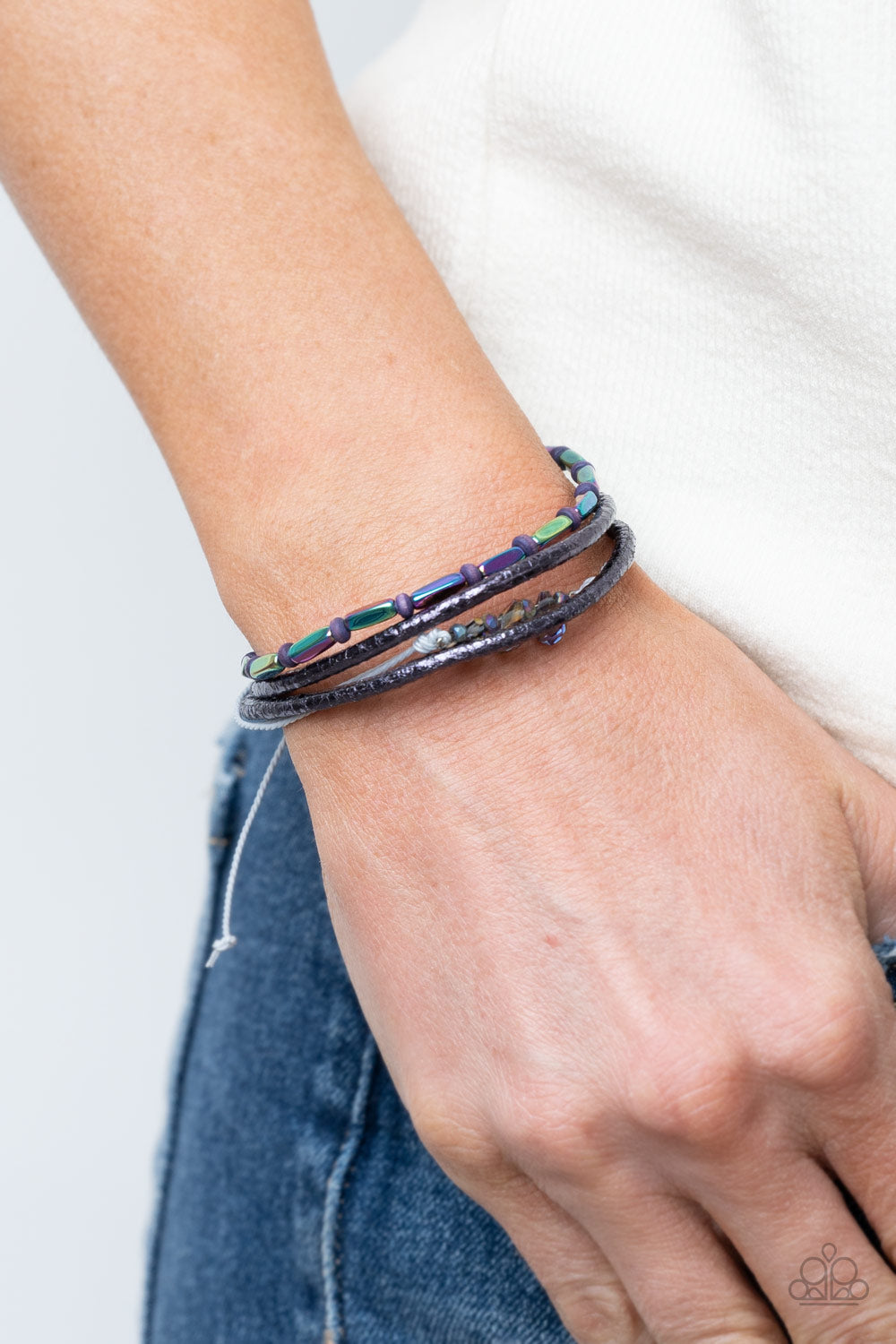 Paparazzi ♥ Holographic Hike - Multi ♥ Bracelet