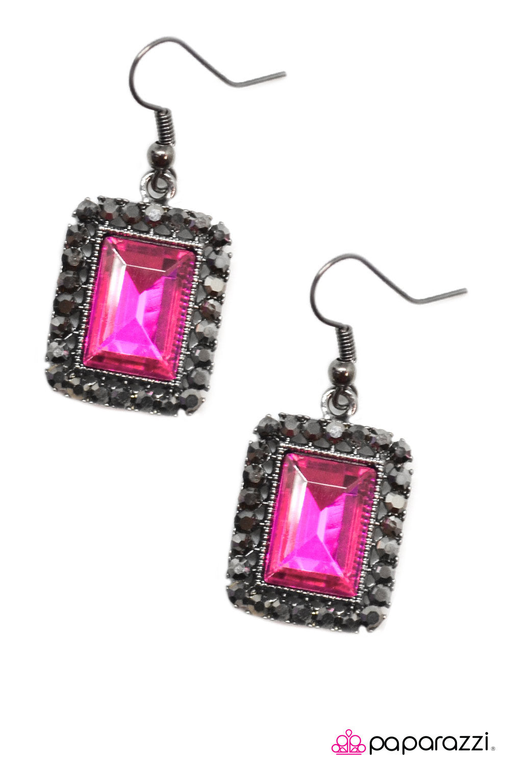 Paparazzi ♥ Fairest Of Them All - Pink ♥ Earrings