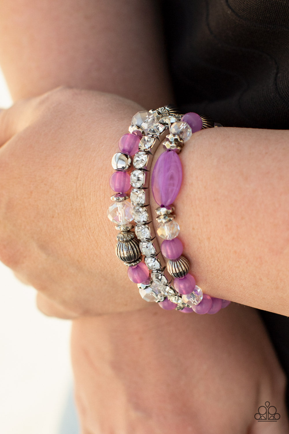 Paparazzi ♥ Ethereal Etiquette - Purple ♥ Bracelet