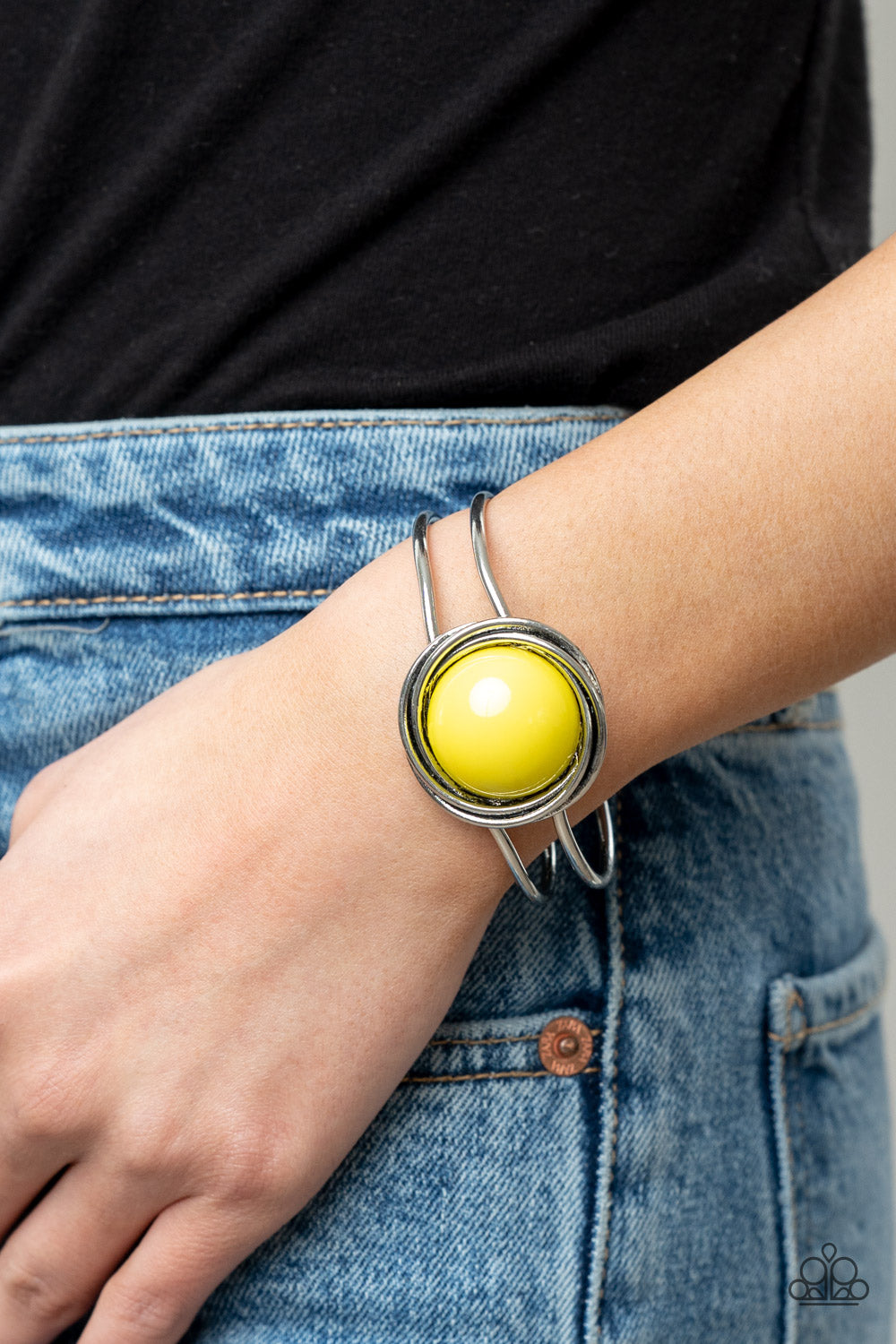 Paparazzi ♥ Take It From The POP! - Yellow ♥ Bracelet