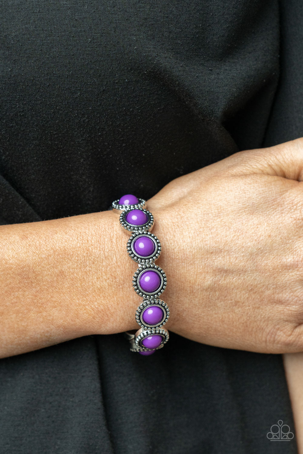 Paparazzi ♥ Polished Promenade - Purple ♥ Bracelet
