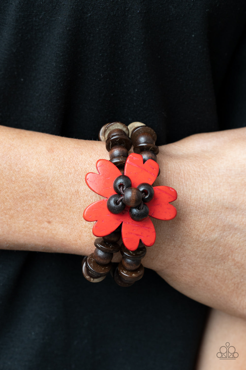 Paparazzi ♥ Tropical Flavor - Red ♥ Bracelet