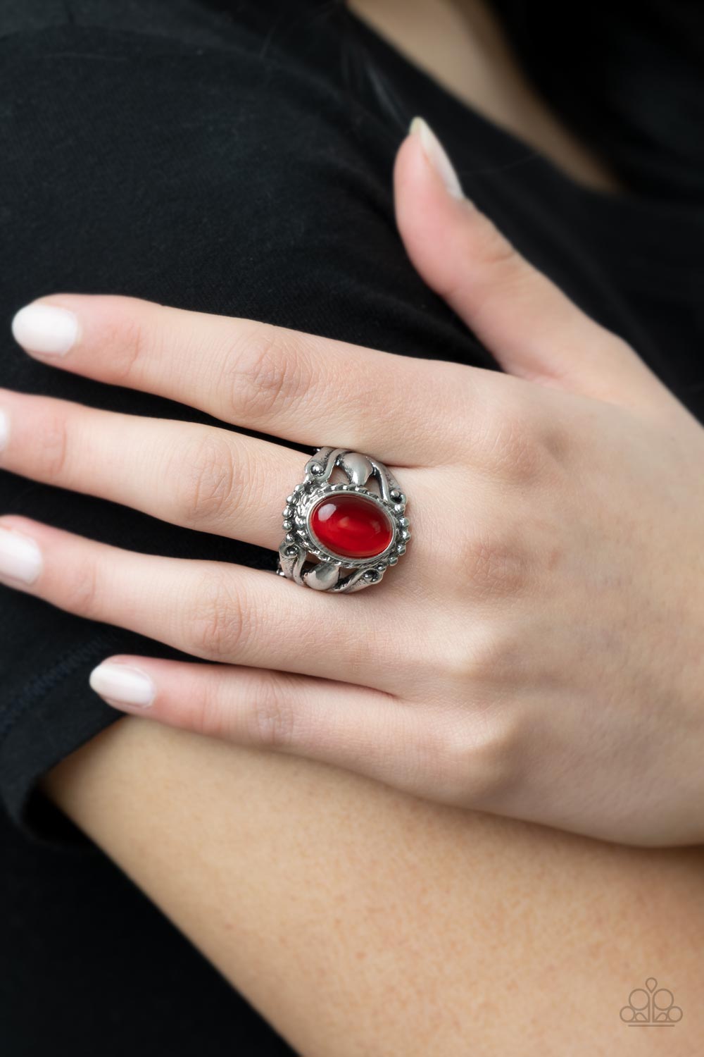 Paparazzi ♥ Jubilant Gem - Red ♥ Ring