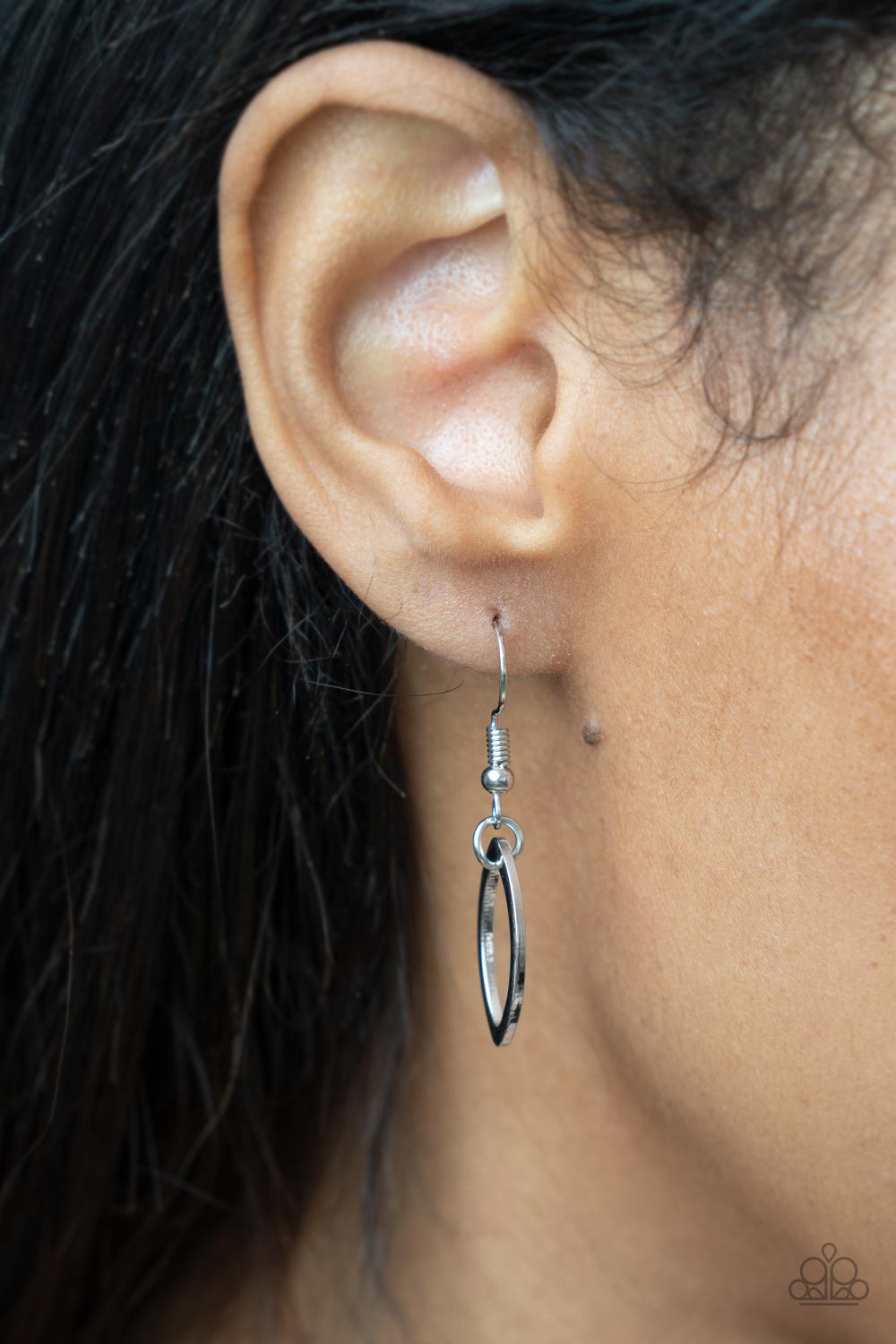 Paparazzi ♥ Dizzying Definition - Silver ♥ Lanyard