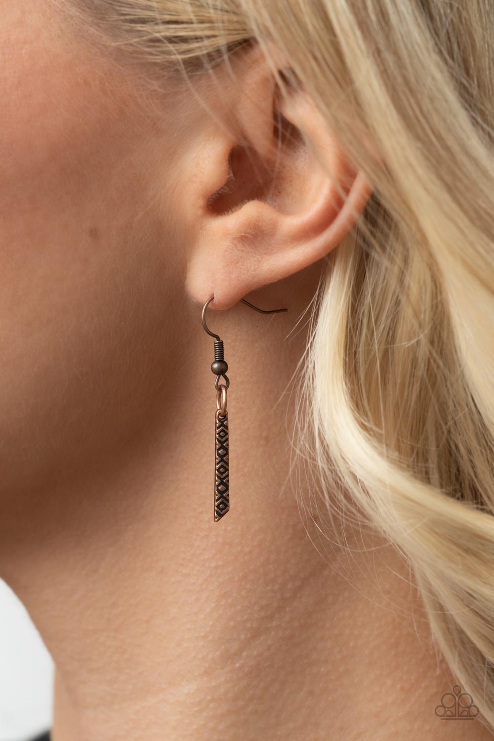 Paparazzi ♥ Enchantingly Tribal - Copper ♥ Necklace