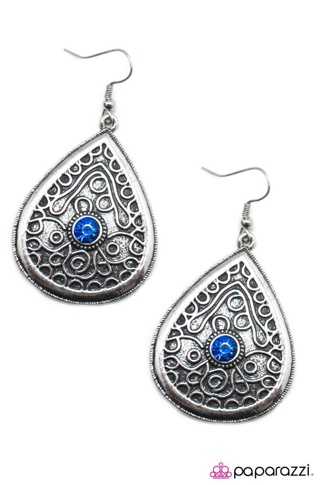 Paparazzi ♥ What Are You Waiting For? - Blue ♥ Earrings
