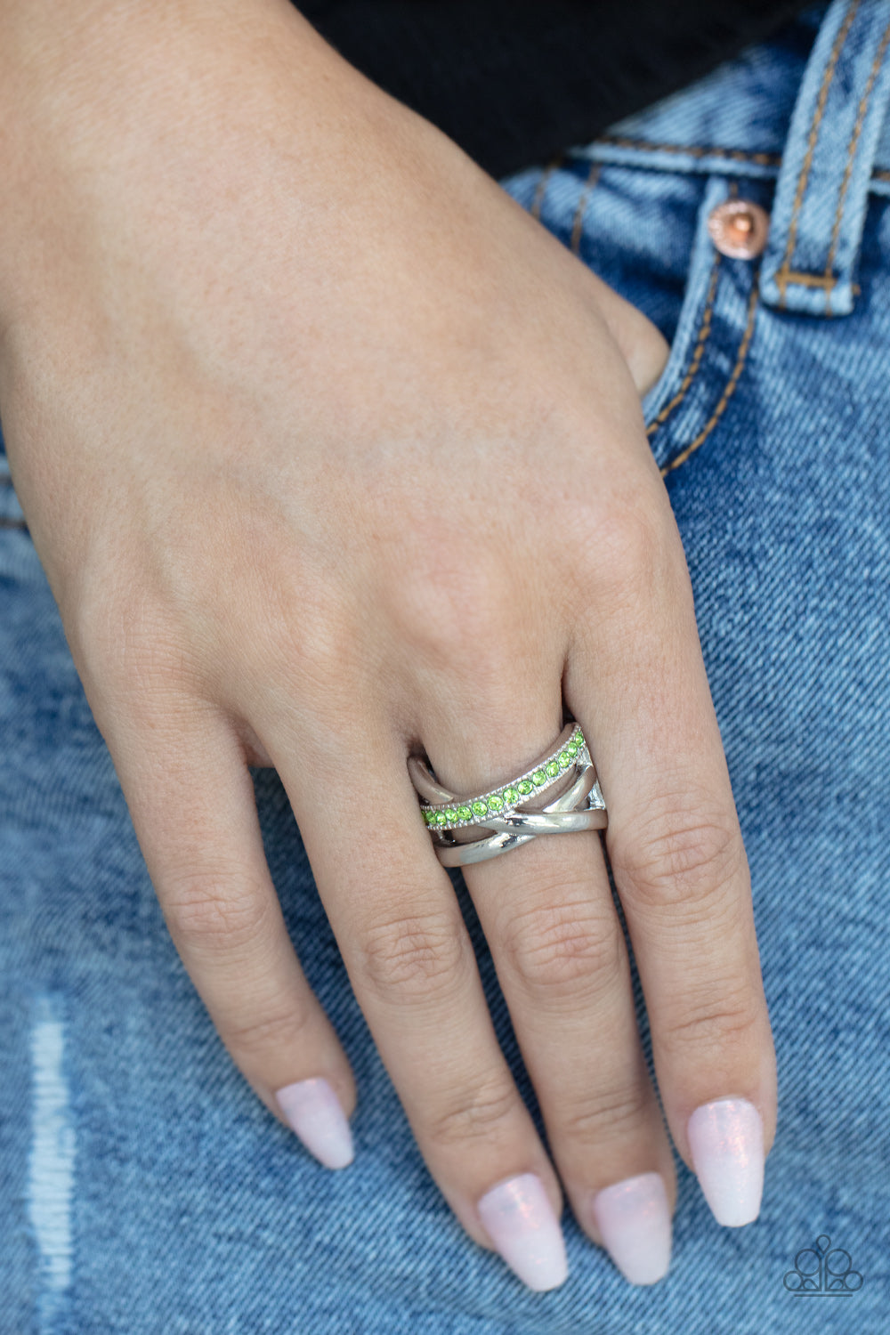 Paparazzi ♥ Forever Flawless - Green ♥ Ring