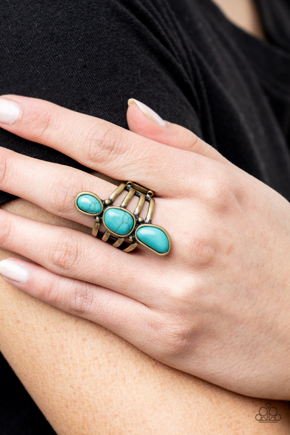 Paparazzi ♥ Extra Eco - Brass ♥ Ring