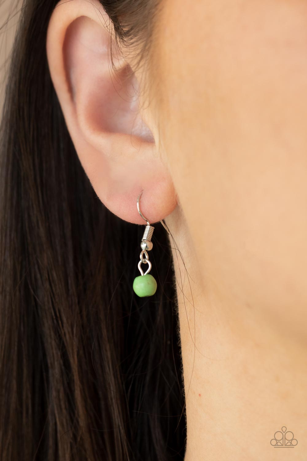 Paparazzi ♥ Sandstone Safari - Green ♥ Necklace