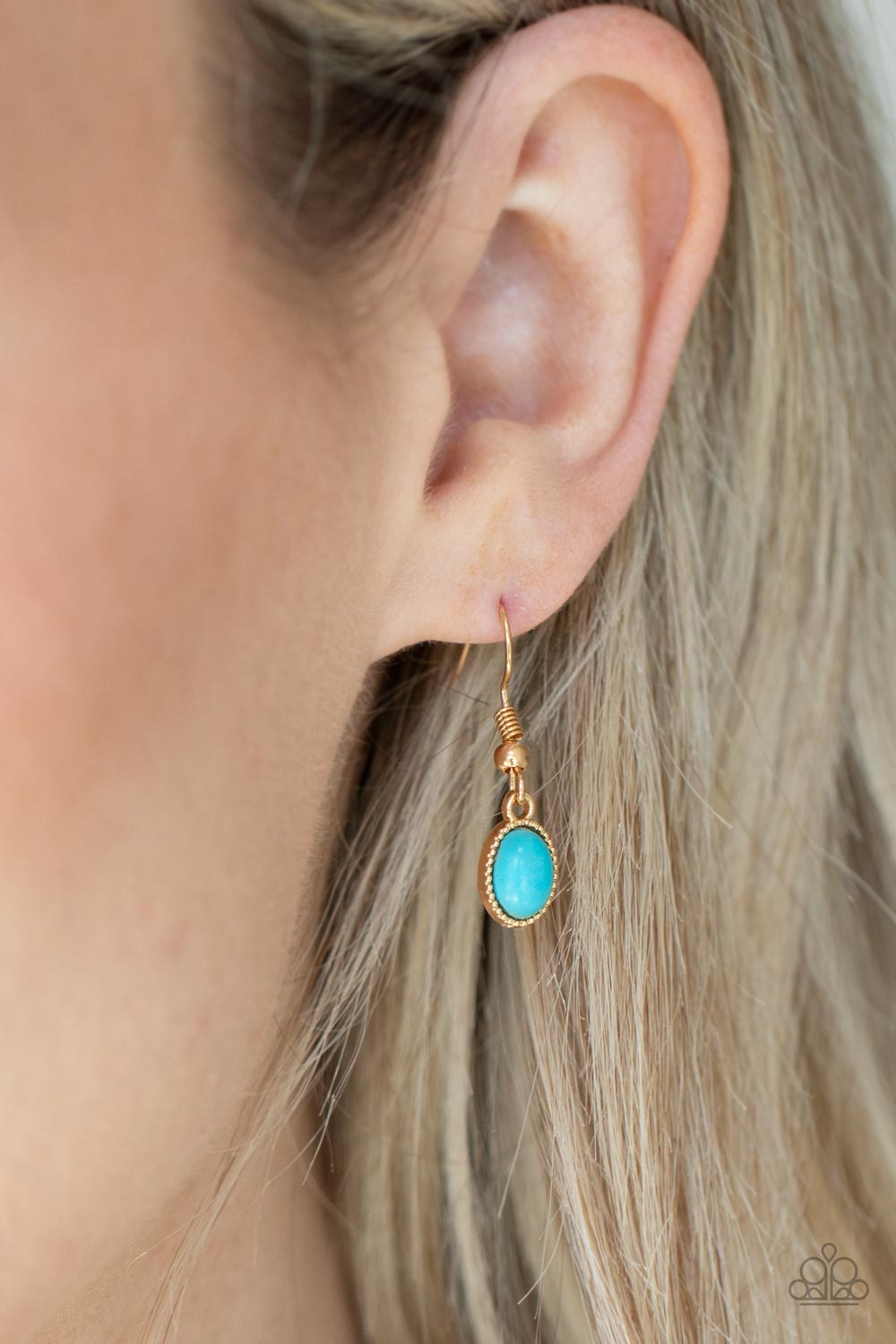 Paparazzi ♥ Sahara Safari - Blue ♥ Necklace