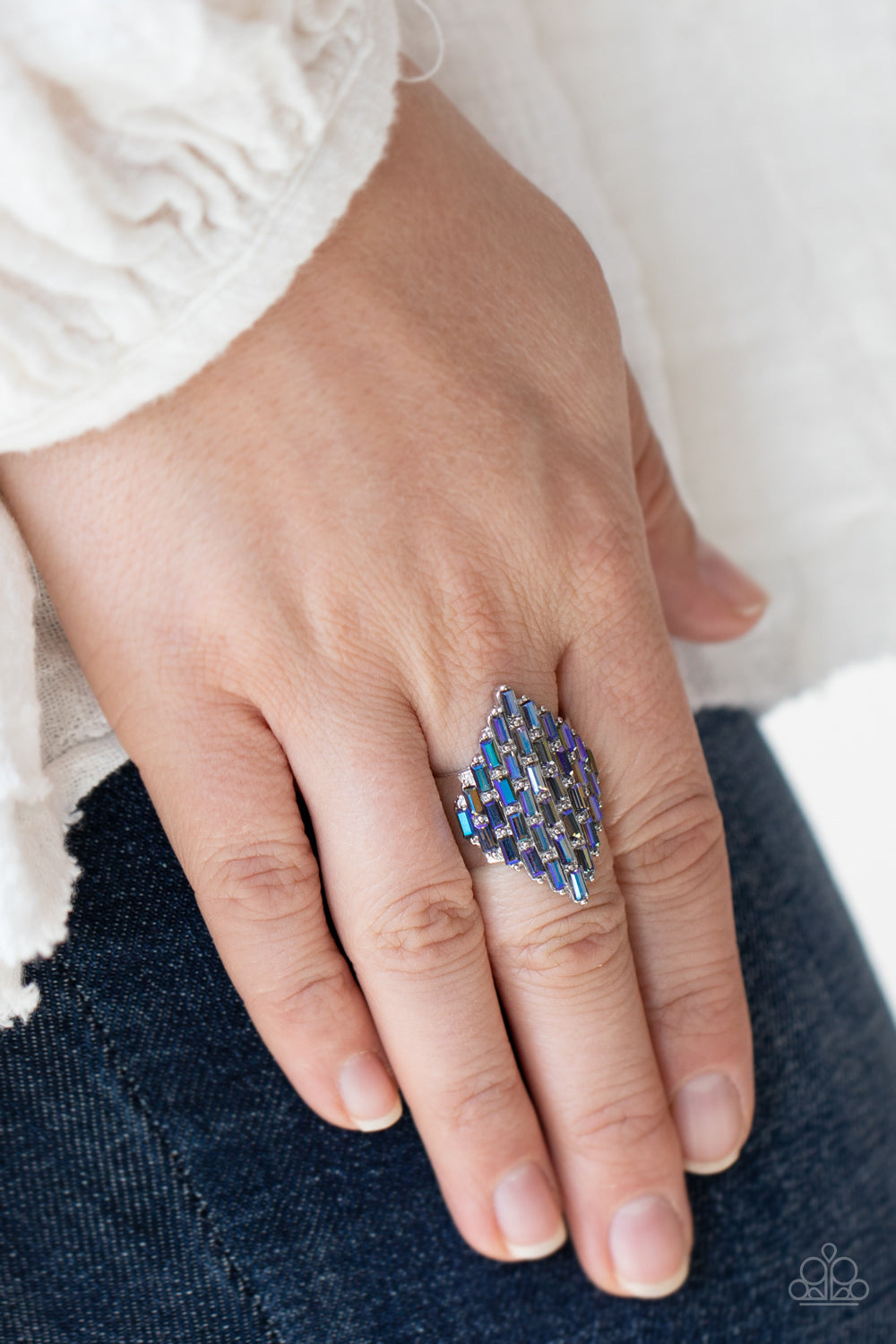 Paparazzi ♥ Hive Hustle - Blue ♥ Ring
